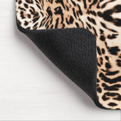 Leopard Fur Print Muismat (Hoek)