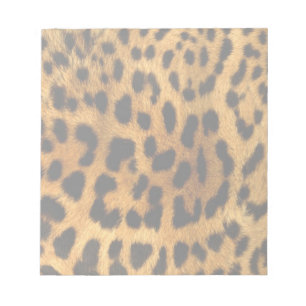 Leopard Fur Print Notitieblok