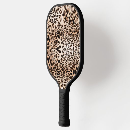 Leopard Fur Print Pickleball Paddle (Links)