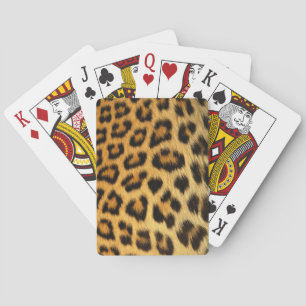 Leopard Fur Print Speelkaarten