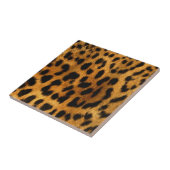 Leopard Fur Print Tegeltje (Zijkant)