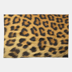 Leopard Fur Print Theedoek