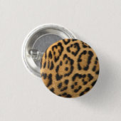 Leopard Fur Spots Pattern Ronde Button 3,2 Cm (Voorkant /achterkant)