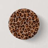 Leopard Fur Spots Pattern Ronde Button 3,2 Cm (Voorkant)