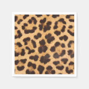 Leopard Fur Spots Pattern Servet