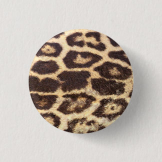 Leopard Fur Spots Ronde Button 3,2 Cm