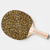 Leopard Fur Tafeltennisbatje (Zijkant)