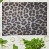 Leopard Fur Theedoek (Gevouwen)