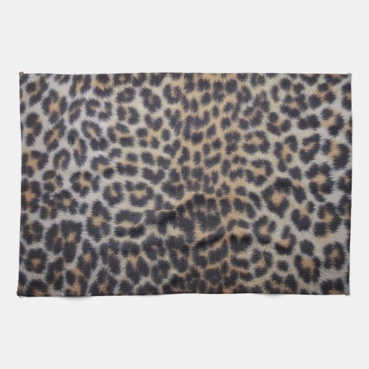 Leopard Fur Theedoek (Horizontaal)