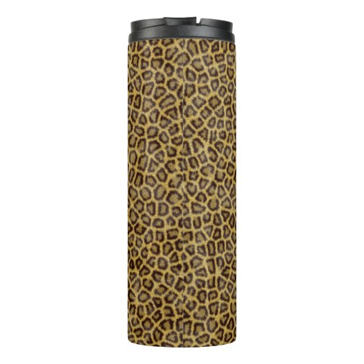Leopard Fur Thermosbeker (Achterkant)