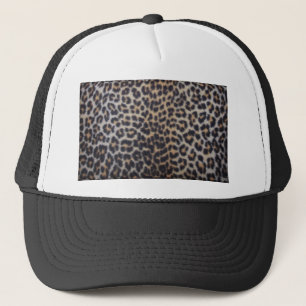 Leopard Fur Trucker Pet