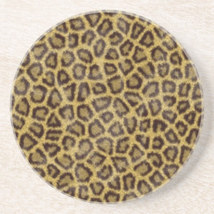Leopard Fur Zandsteen Onderzetter