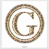 Leopard G Sticker (Vel)