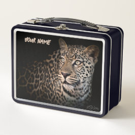 Leopard Gaze Lunch Box – Aangepaste Safari Gift