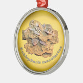 Leopard gecko design voor iedereen! metalen ornament (Links)