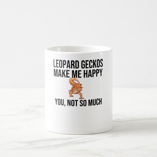 Leopard Gecko Gifts | Geckodad Leopard Gecko Lover Koffiemok (Center)