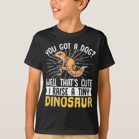 Leopard Gecko, heb je een hond? Goed dat klote T-shirt (Voorkant)