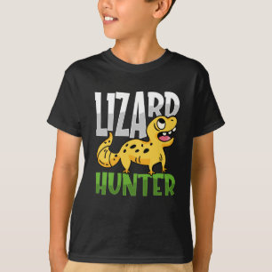 Leopard Gecko Lizard Hunter Reptiles T-shirt