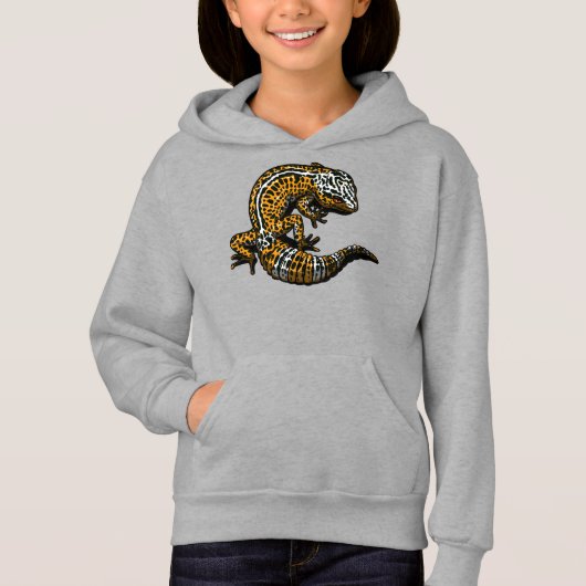 Leopard Gecko Lizard Reptile (Voorkant)