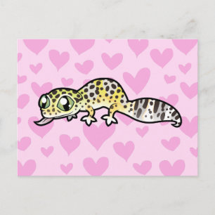 Leopard Gecko Love Briefkaart