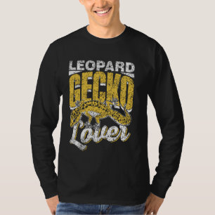 Leopard Gecko Lover Eigenaar Geckos Lizard Leopard T-shirt