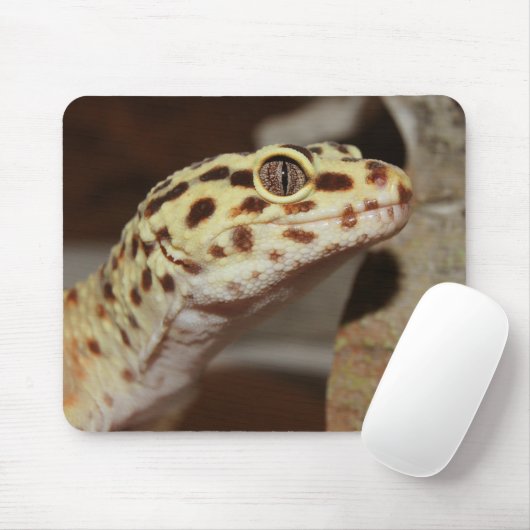 Leopard Gecko Mousepad Muismat (Met muis)