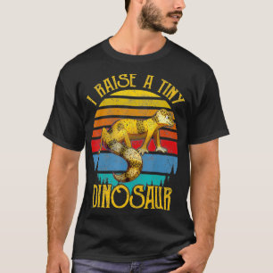 Leopard Gecko Retro Lizard Lover Mannen Vrouwen T-shirt