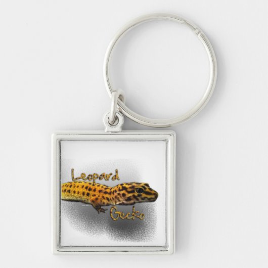 Leopard Gecko Sleutelhanger (Voorkant)