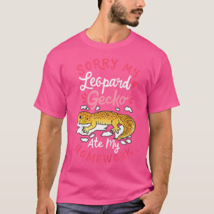 Leopard Gecko Student T-shirt