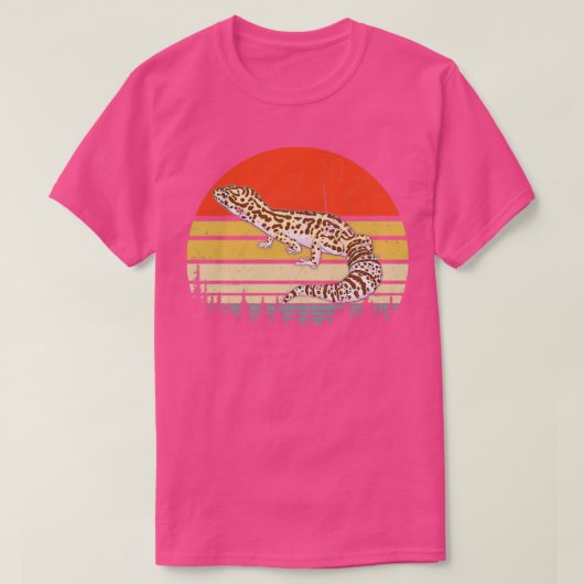 Leopard Gecko versie T-shirt (Design voorkant)