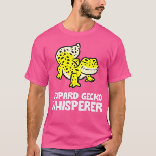 Leopard Gecko Whisperer Reptielenliefhebber Leopar T-shirt