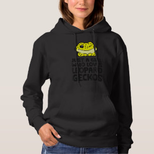 Leopard gekko reptiel gewoon een jongen die houdt hoodie