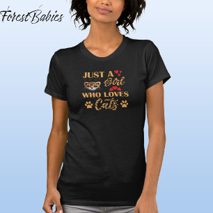 Leopard Graphic & Matching Animal Print Font 🐆 T-shirt