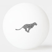 Leopard Gray en Light Grey Silhouette Pingpongballen (Achterkant)