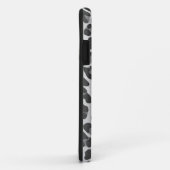 Leopard Grey en Light Grey Print Case-Mate iPhone Case (Achterkant/rechts)