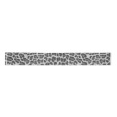 Leopard Grey en Light Grey Print Lint (Voorkant)
