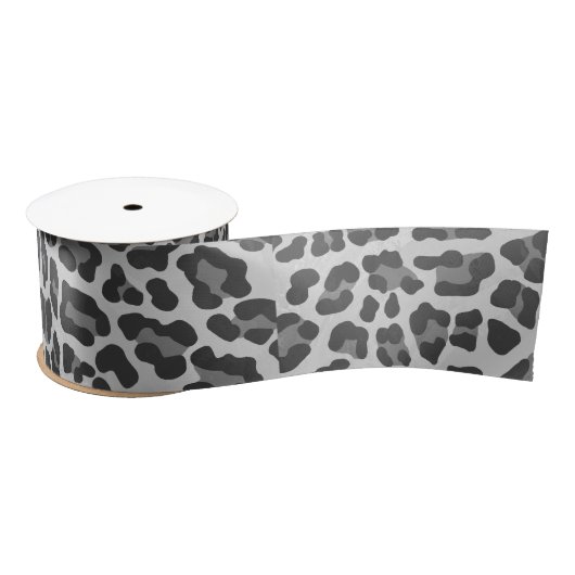Leopard Grey en Light Grey Print Lint (Spoel)