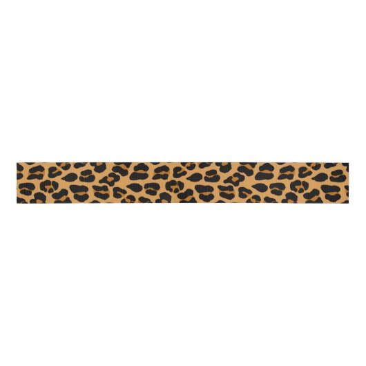 Leopard Grosgrain Lint (Voorkant)