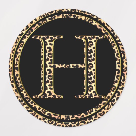 Leopard H Labels (Design 2)