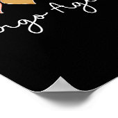 Leopard Hearts Matching Valentines Day For Cargo  Poster (Hoek)