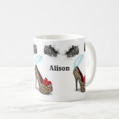 Leopard Heels Mug (Devant droit)
