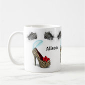 Leopard Heels Mug (Gauche)
