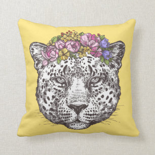 Leopard Hippie Chic Kussen