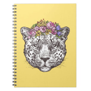 Leopard Hippie Chic Notitieboek