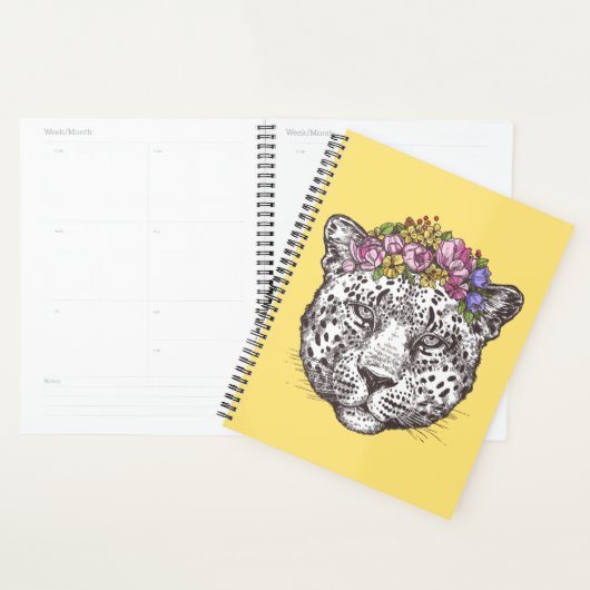 Leopard Hippie Chic Planner (Display)