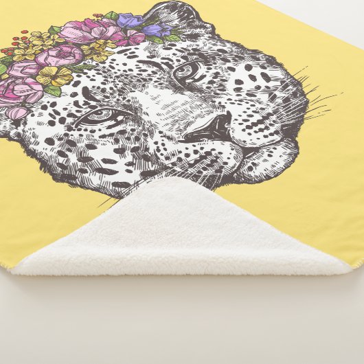 Leopard Hippie Chic Sherpa Deken (3/4)