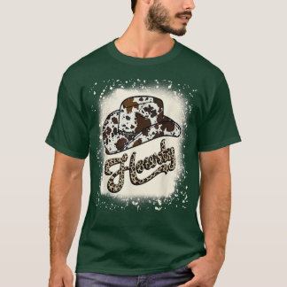  Leopard Howdy Rodeo Western Land Southe T-shirt