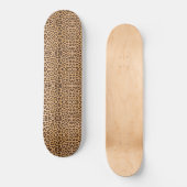 Leopard Huidpatroon Skateboard (Voorkant)