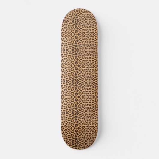 Leopard Huidpatroon Skateboard (Voorkant)