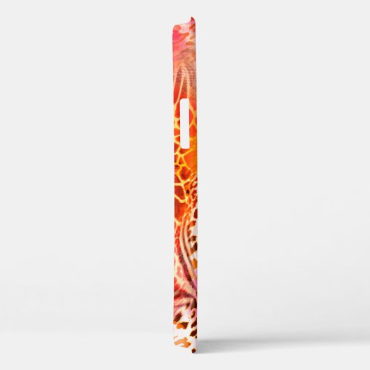 leopard-huidweefsel,abstract,animatie Case-Mate iPhone case (Achterkant / Rechts)